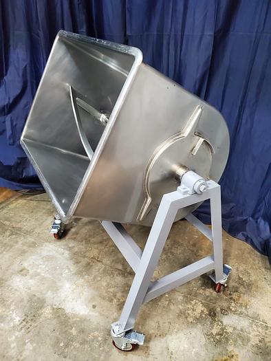Used LELAND 200DA DOUBLE ACTION 200 LB Mixer