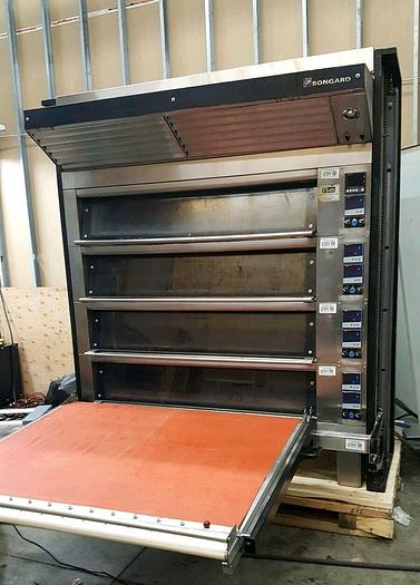 Used BONGARD M3 SOLEO MODULAR 4 DECK BAKERY bread pastry pizza OVEN