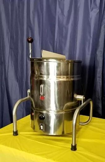 Used CALICO COTTAGE 20 quarts Fudge Mixing Kettle GROEN TDB/8-20