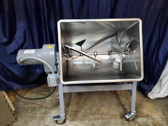 Used LELAND 200DA DOUBLE ACTION 200 LB Mixer