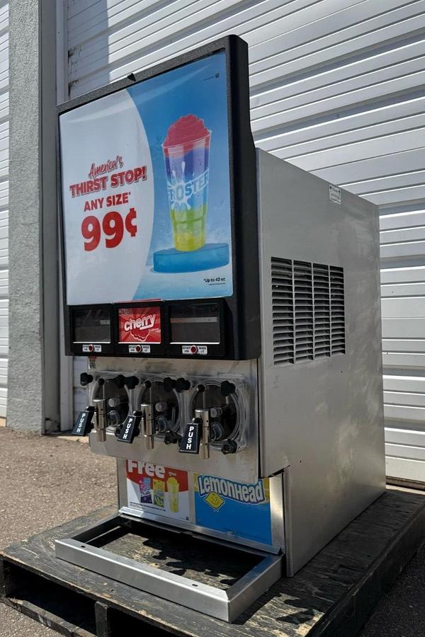 Used 3 Flavor ICEE FROZEN BEVERAGE and SLUSHY DISPENSER