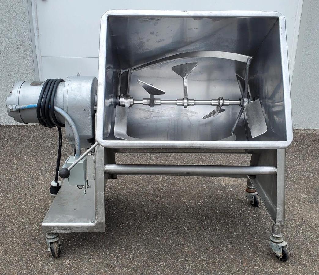 Used LELAND 200DA Food and Meat Commercial MIXER 200 LB Double Action