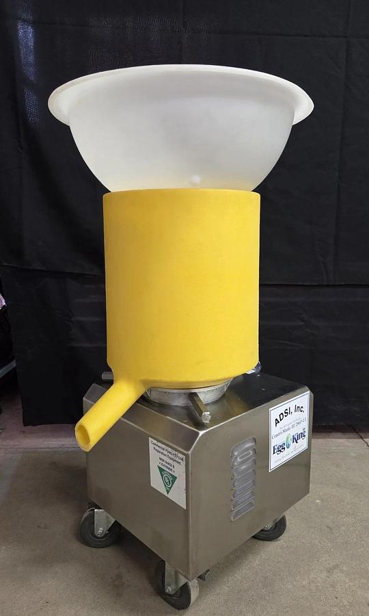 Used ADSI Centri-Matic III by Egg King AUTOMATED EGG CRAKER