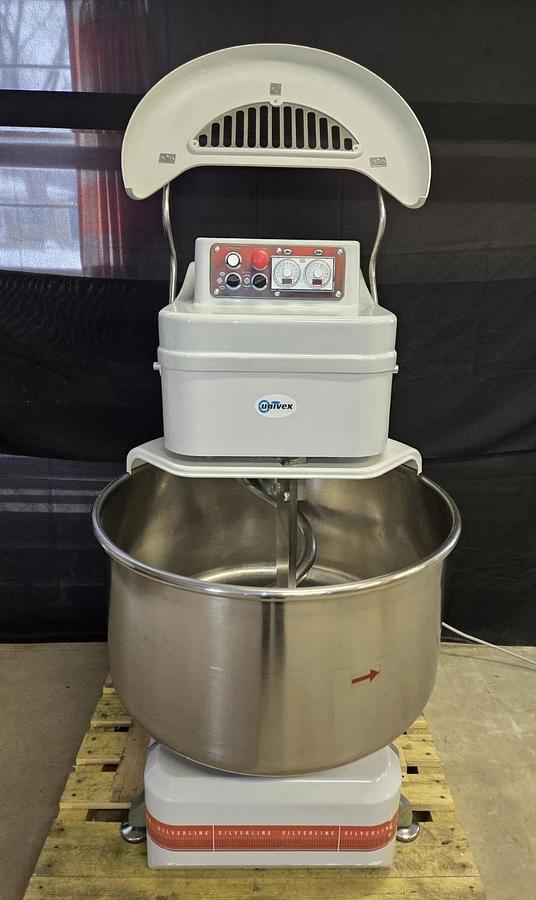 Used UNIVEX SL120 180 qt Spiral Dough Mixer