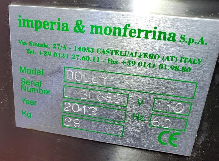 Used La Monferrina DOLLY Pasta Maker Extruder