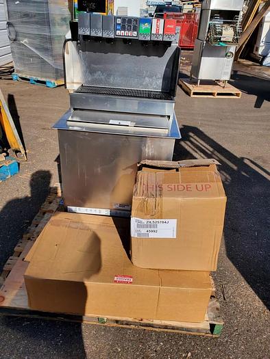 Used NEW Open Box LANCER 6 Head plus Mix Drop-In Soda Fountain Dispenser